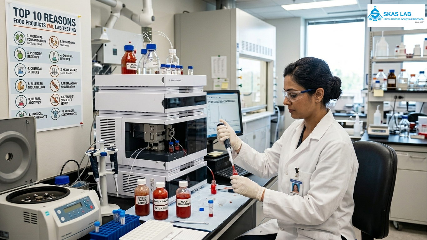 Top 10 Reasons Food Products Fail Lab Testing 