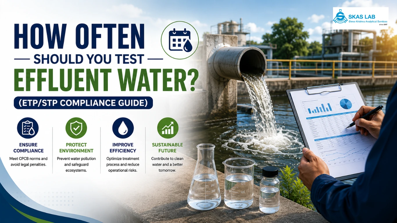 How Often Should You Test Effluent Water? (ETP/STP Compliance Guide)