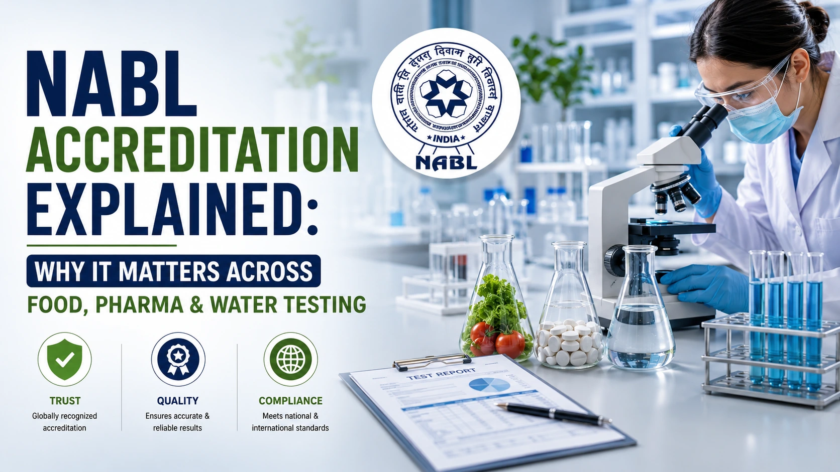 NABL Accreditation Explained | Importance Across Food, Pharma & Water Testing